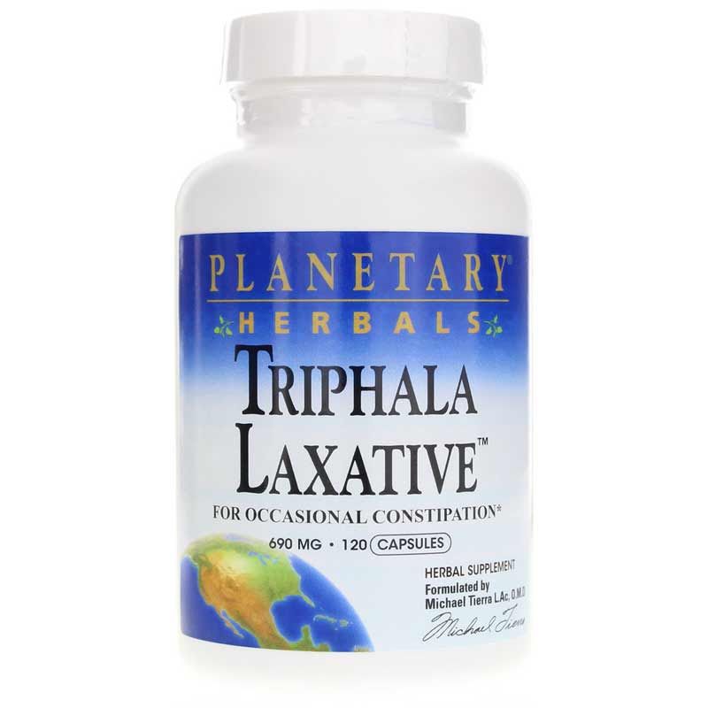 Triphala Laxative 690 Mg Capsules, 120 Capsules | Трипхала слабительное 690 мг капсулы, 120 капсул