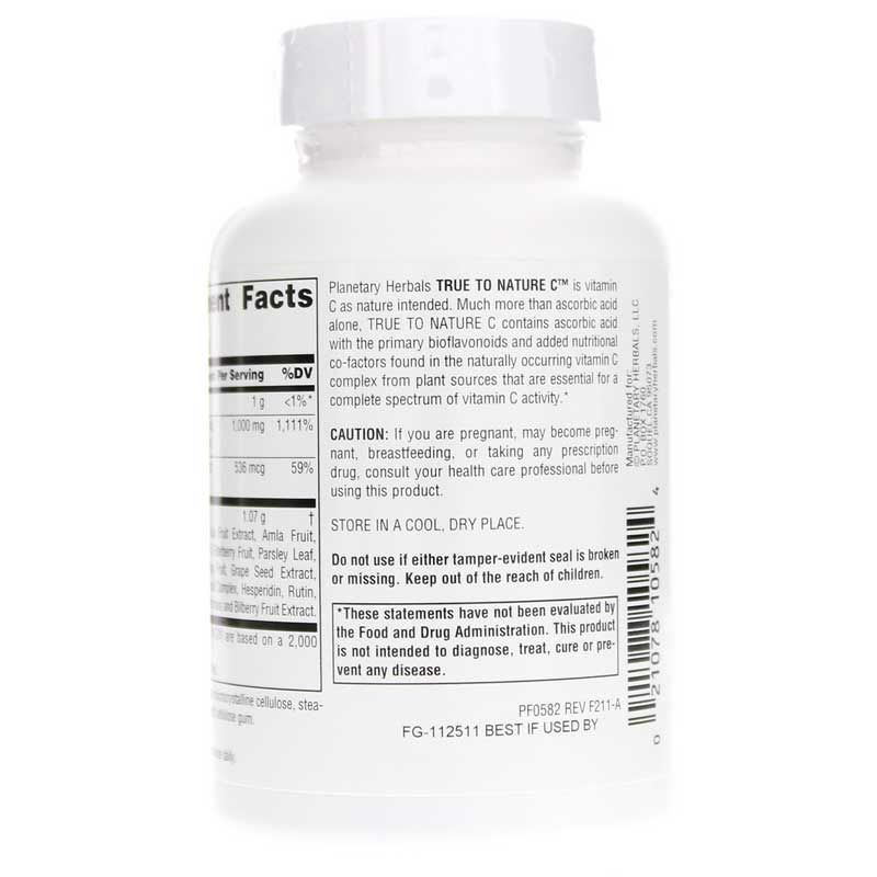 True To Nature C, 60 Tablets | Соответствует природе C, 60 таблеток