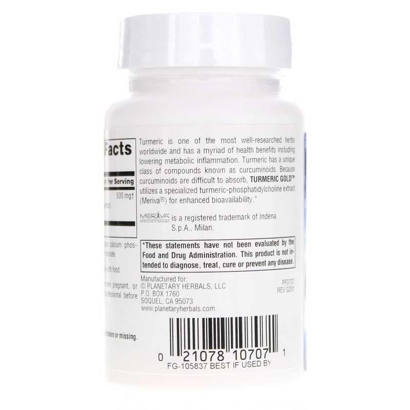 Turmeric Gold Capsules, 30 Capsules | Золотые капсулы куркумы, 30 капсул