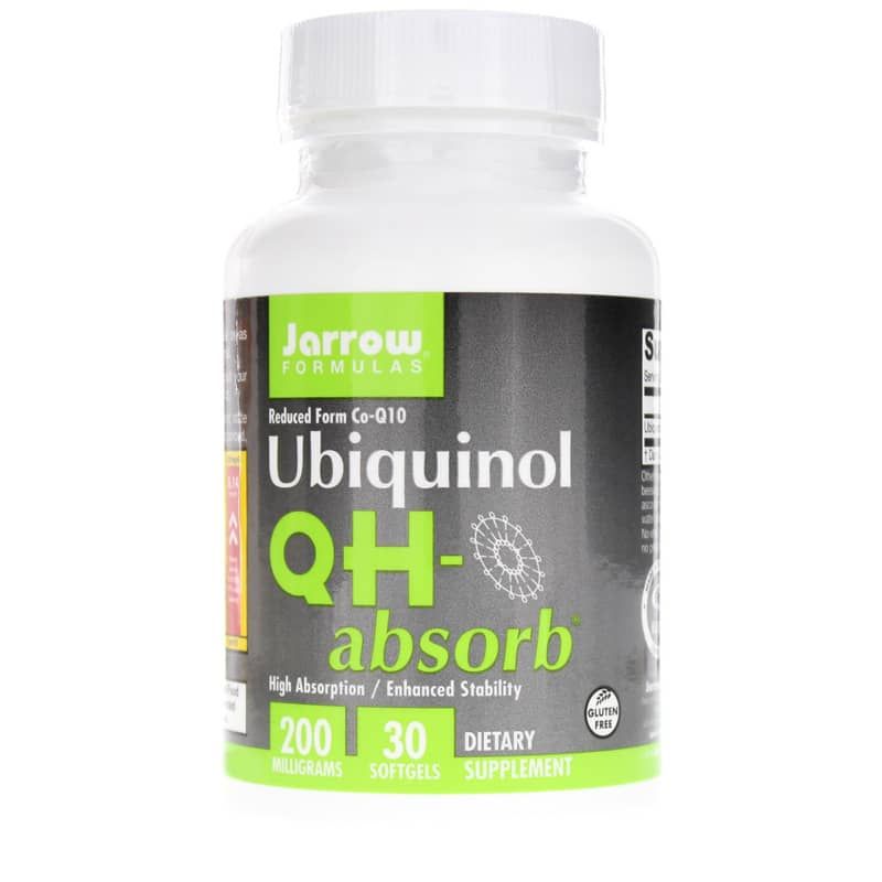 Ubiquinol QH Absorb 200 Mg, 30 Softgels | Убіхінол QH абсорбент 200 мг, 30 гелевих капсул
