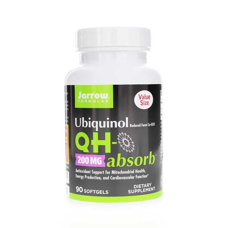 Ubiquinol QH Absorb 200 Mg, 90 Softgels | Убихинол QH абсорбент 200 мг, 90 гелевых капсул