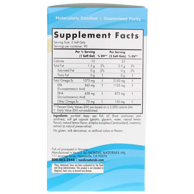 Ultimate Omega 2X, 180 Softgels | Высшая омега 2X, 180 гелевых капсул