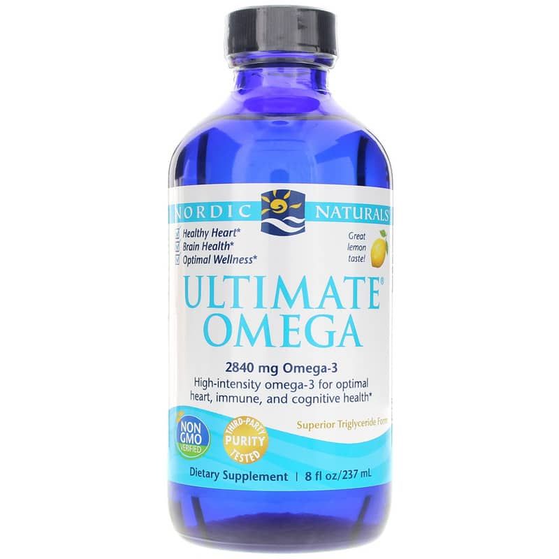 Ultimate Omega Liquid, 8 Oz | Максимальна омега рідина, 8 унцій