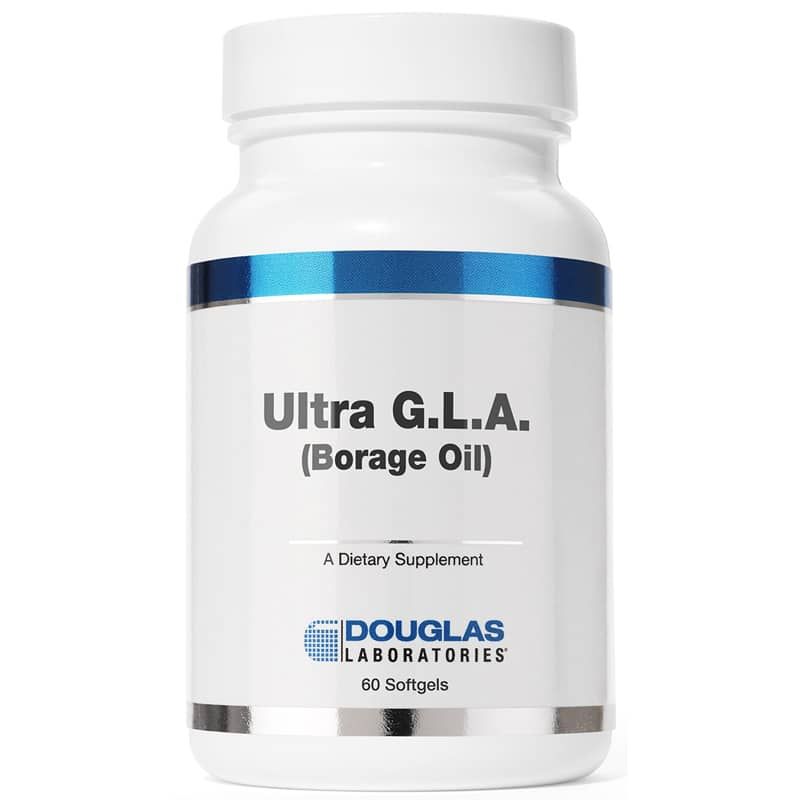 Ultra G.L.A (Borage Oil) 240 Mg, 60 Softgels | Ультра G.L.A (олія бурачника) 240 мг, 60 гелевих капсул