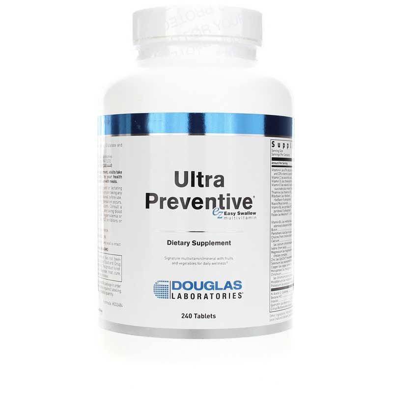 Ultra Preventive EZ Easy Swallow Multivitamin, 240 Tablets | Мультивитамин ультра профилактический EZ легко проглатывается, 240 таблеток