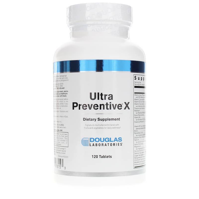 Ultra Preventive X Multivitamin, 120 Tablets | Ультра превентив Х мультивитамин, 120 таблеток