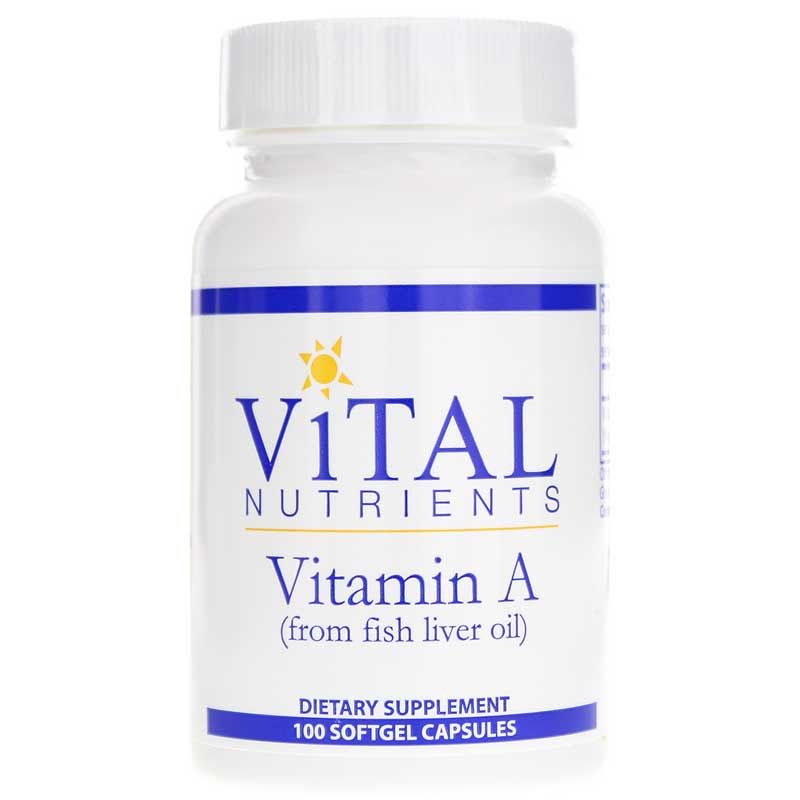 Vitamin A 3 Mg from Fish Liver Oil | Витамин А 3 мг из жира рыбьей печени