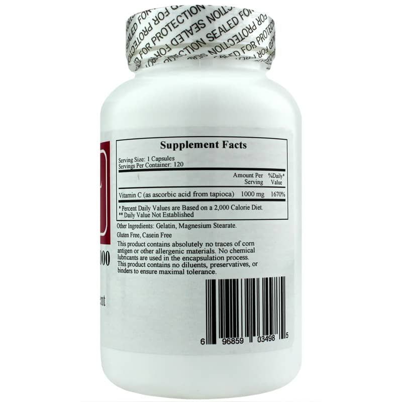 Vitamin C-1000 Non-Corn Source | Витамин С-1000 некукурузный источник