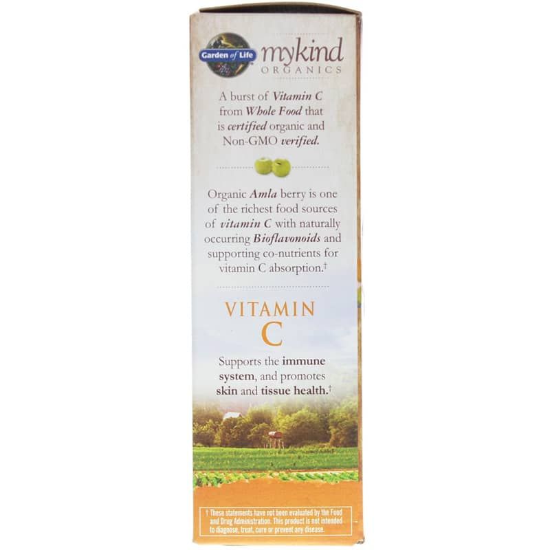 Vitamin C 60 Mg Organic Spray, Orange Tangerine | Витамин С 60 мг органический спрей, Апельсин мандарин