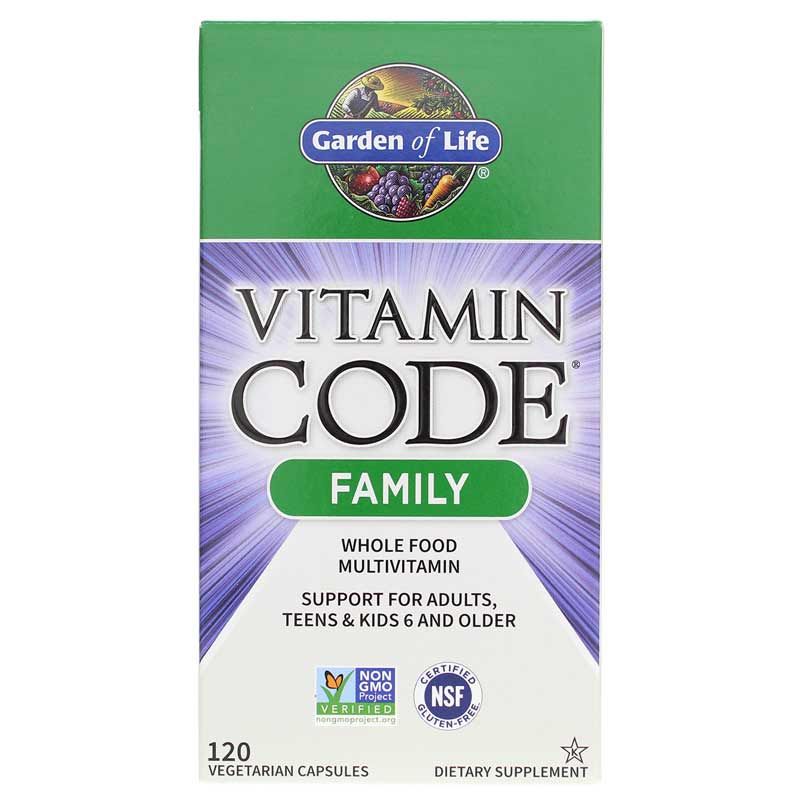 Vitamin Code Family Whole Food Multi | Витаминный код семейный мультикомплекс цельного питания
