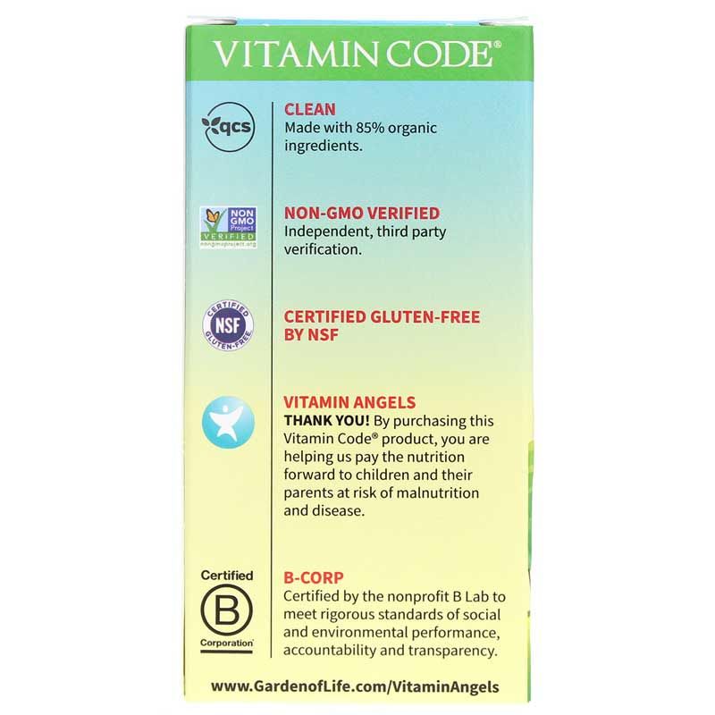 Vitamin Code Kids Chewable Whole Food Multivitamin, 30 Chewables | Витаминный код детский жевательный мультивитамин цельного питания, 30 жевательных таблеток