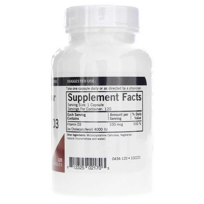 Vitamin D-3 4000 IU Capsules | Витамин D-3 4000 МЕ капсулы