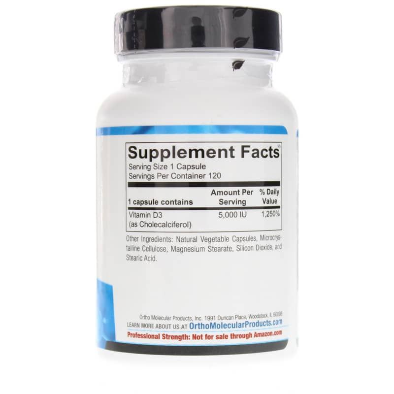 Vitamin D 5,000 IU, 120 Capsules | Витамин D 5,000 МЕ, 120 капсул