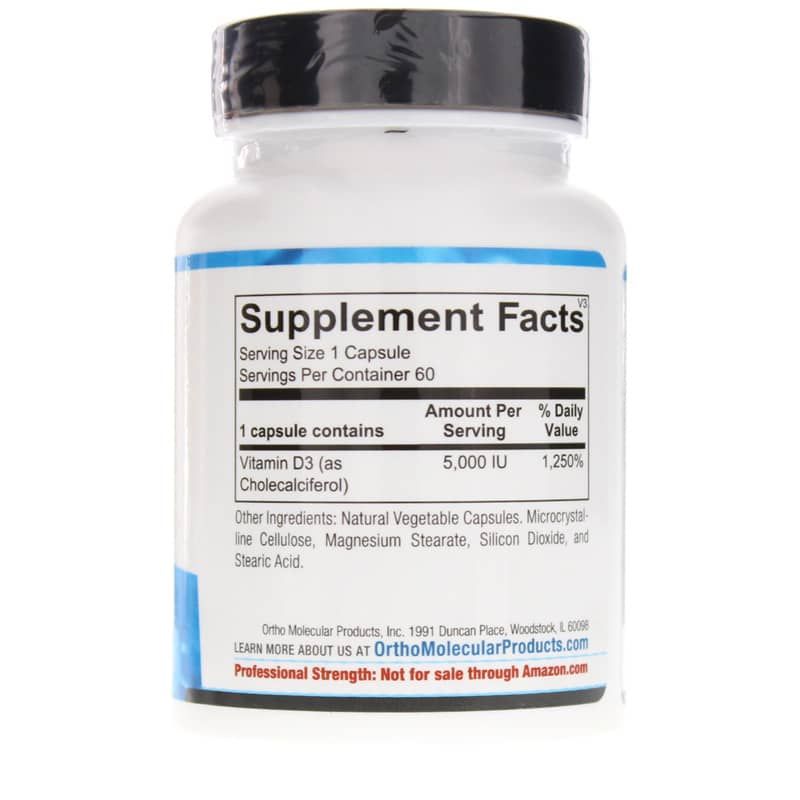 Vitamin D 5,000 IU, 60 Capsules | Витамин D 5,000 МЕ, 60 капсул