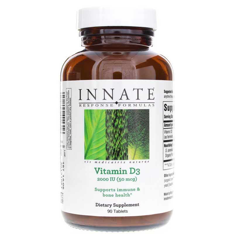 Vitamin D3 2000 IU, 90 Tablets | Вітамін D3 2000 МО, 90 таблеток
