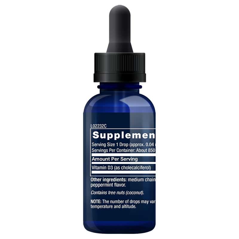 Vitamin D3 2000 IU Liquid, Mint | Витамин D3 2000 МЕ жидкий, Мята