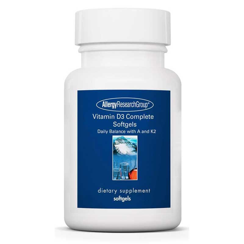 Vitamin D3 Complete Softgels, 120 Softgels | Витамин D3 в мягких гелях, 120 гелевых капсул