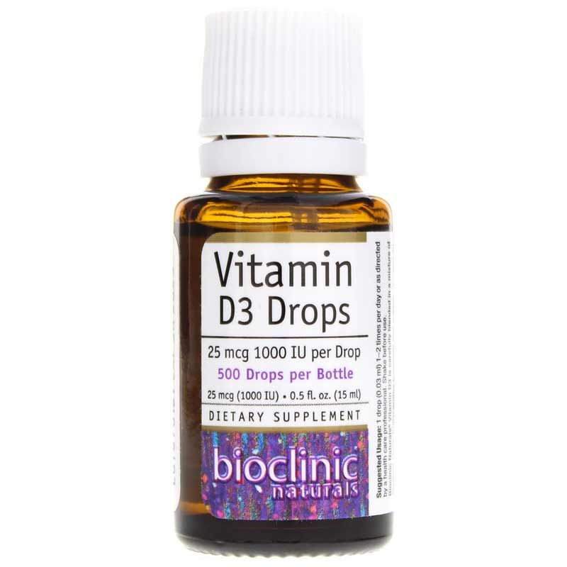 Vitamin D3 Drops 1000 IU | Вітамін D3 краплі 1000 МО