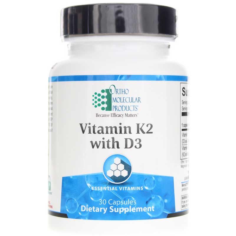 Vitamin K2 with D3, 30 Capsules | Витамин К2 с D3, 30 капсул