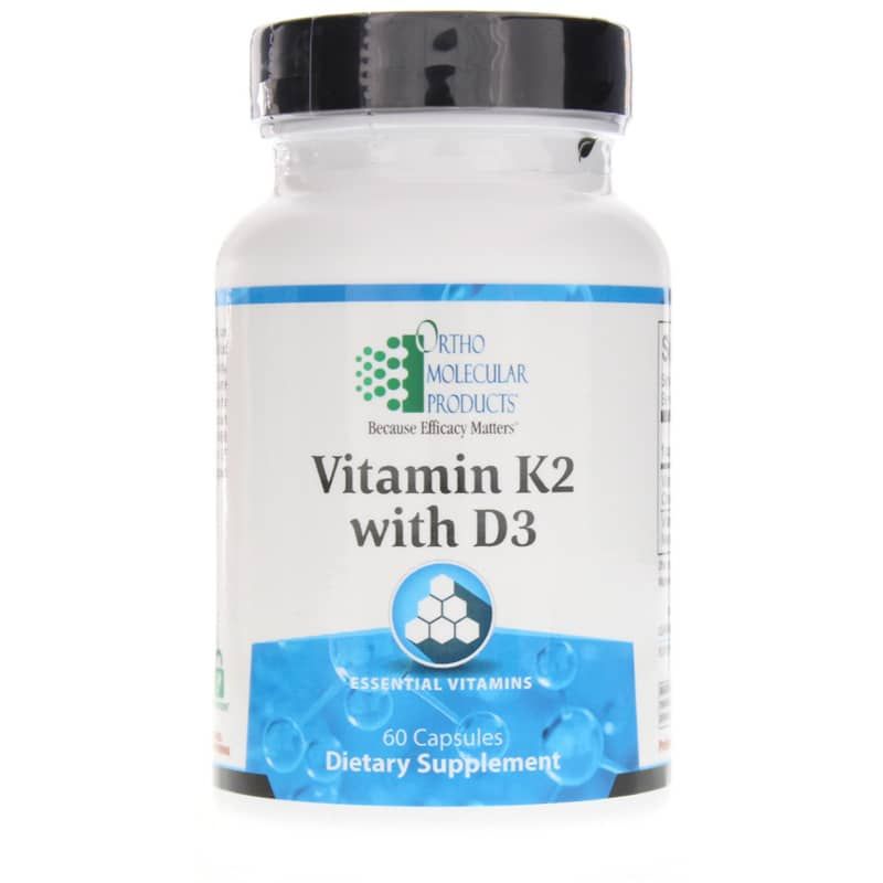 Vitamin K2 with D3, 60 Capsules | Витамин К2 с D3, 60 капсул