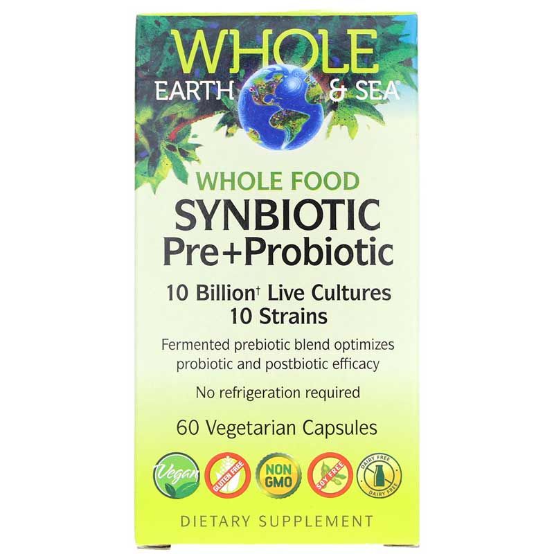 Whole Earth &amp; Sea Synbiotic Pre+Probiotic | Цільна земля і море синбіотик пре+пробіотик