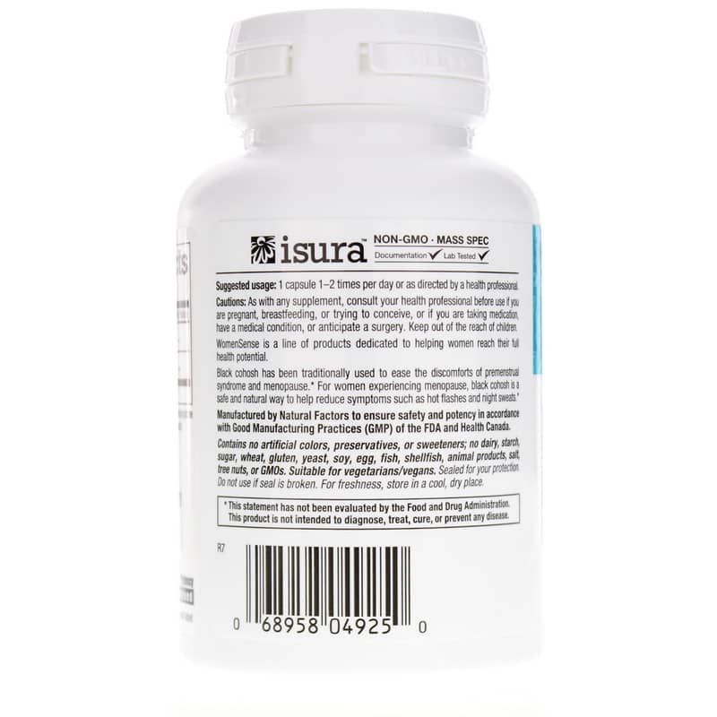 WomenSense Black Cohosh Extract | Экстракт черного кохоша WomenSense