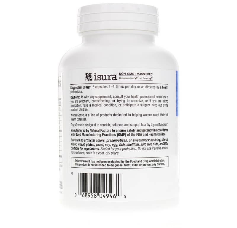WomenSense ThyroSense, 120 Veg Capsules | WomenSense ThyroSense, 120 вегетерианских капсул