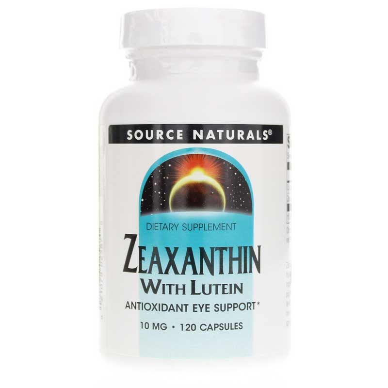 Zeaxanthin with Lutein 10 Mg, 120 Capsules | Зеаксантин із лютеїном 10 мг, 120 капсул