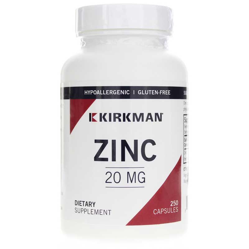 Zinc 20 Mg, 250 Capsules | Цинк 20 мг, 250 капсул