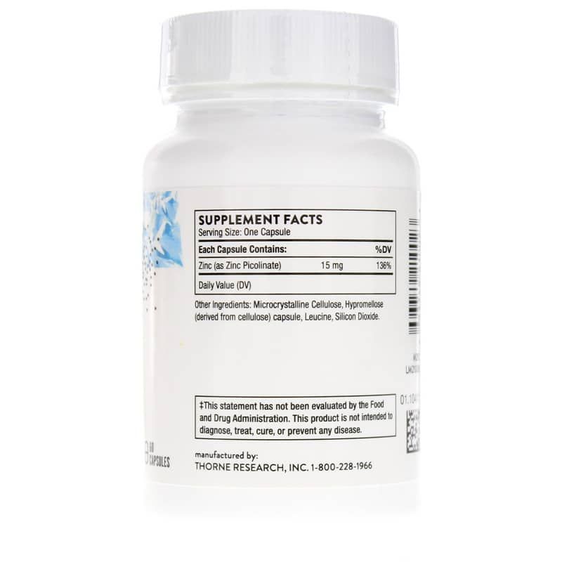 Zinc Picolinate 15 Mg | Пиколинат цинка 15 мг